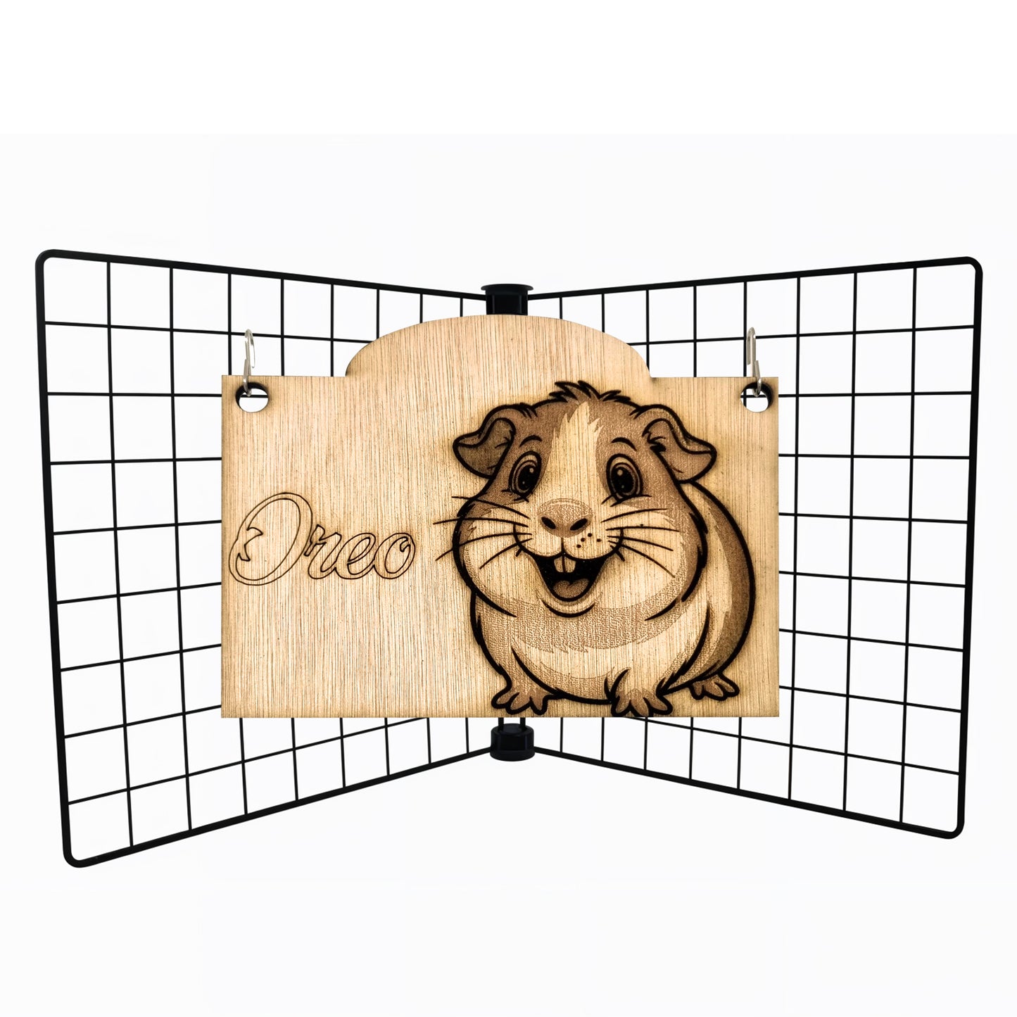 Personalised Guinea Pig Cage Name Tag