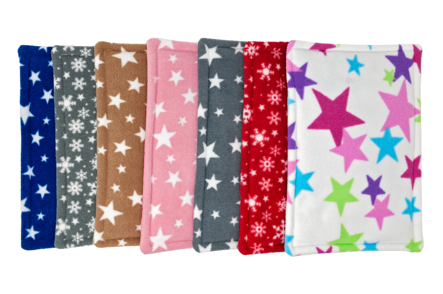 6x Mixed colours pee pads size 23cm x 30cm