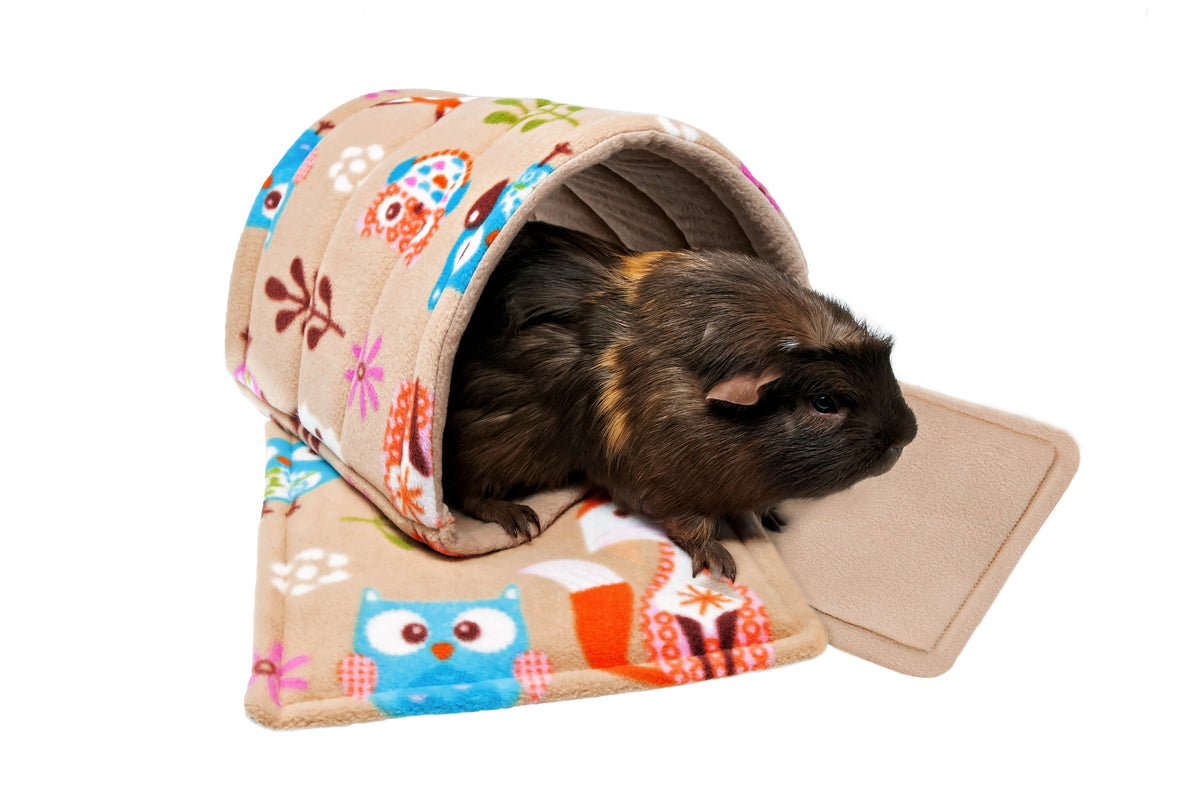 Guinea Pig And Small Animal Fleece Tunnel.