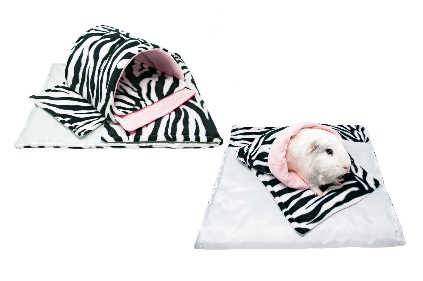 Set With 1 Liner, Fleece Cage Liner For Guinea Pigs And Small Animals