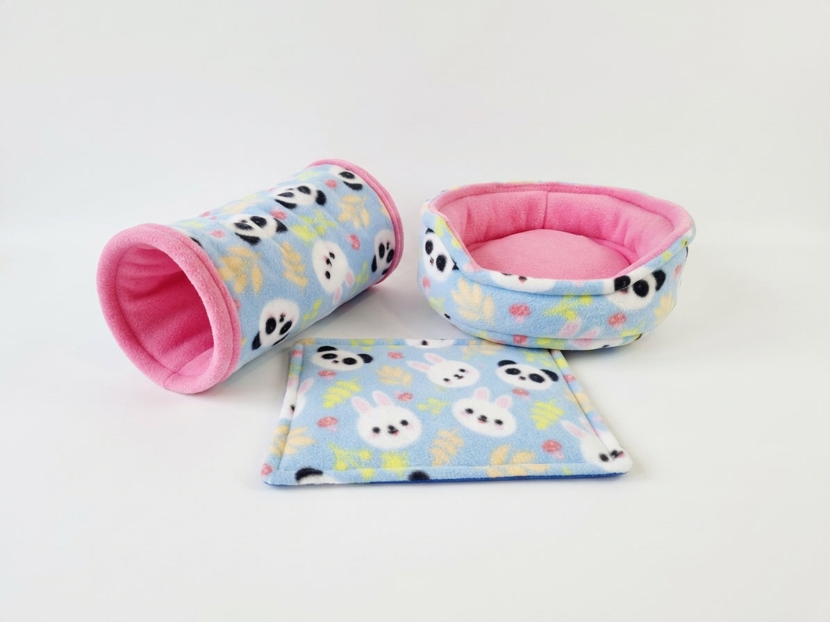 Small Pet Fleece Bundle Pandas