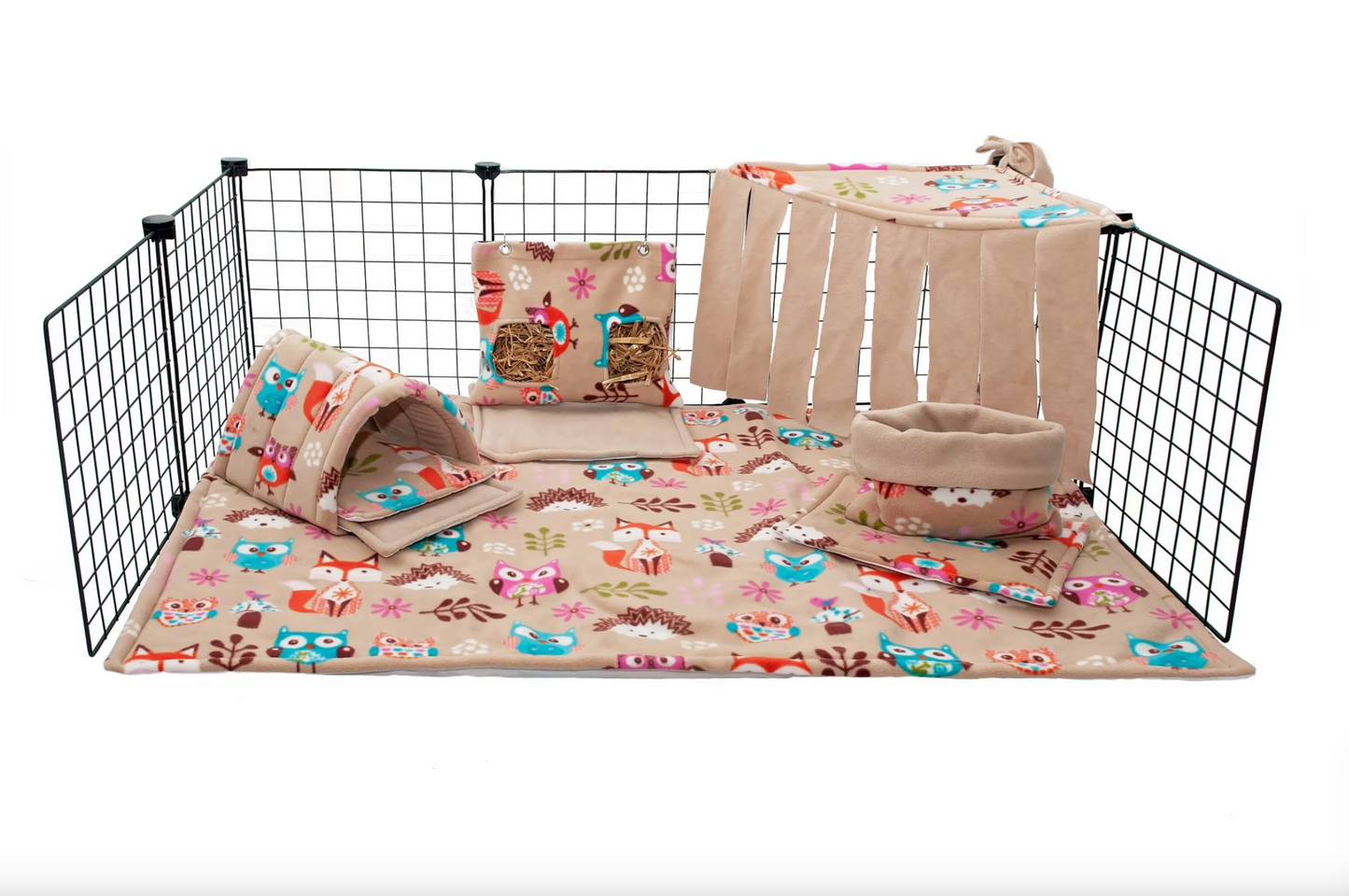 Guinea pig clearance fleece cage liners