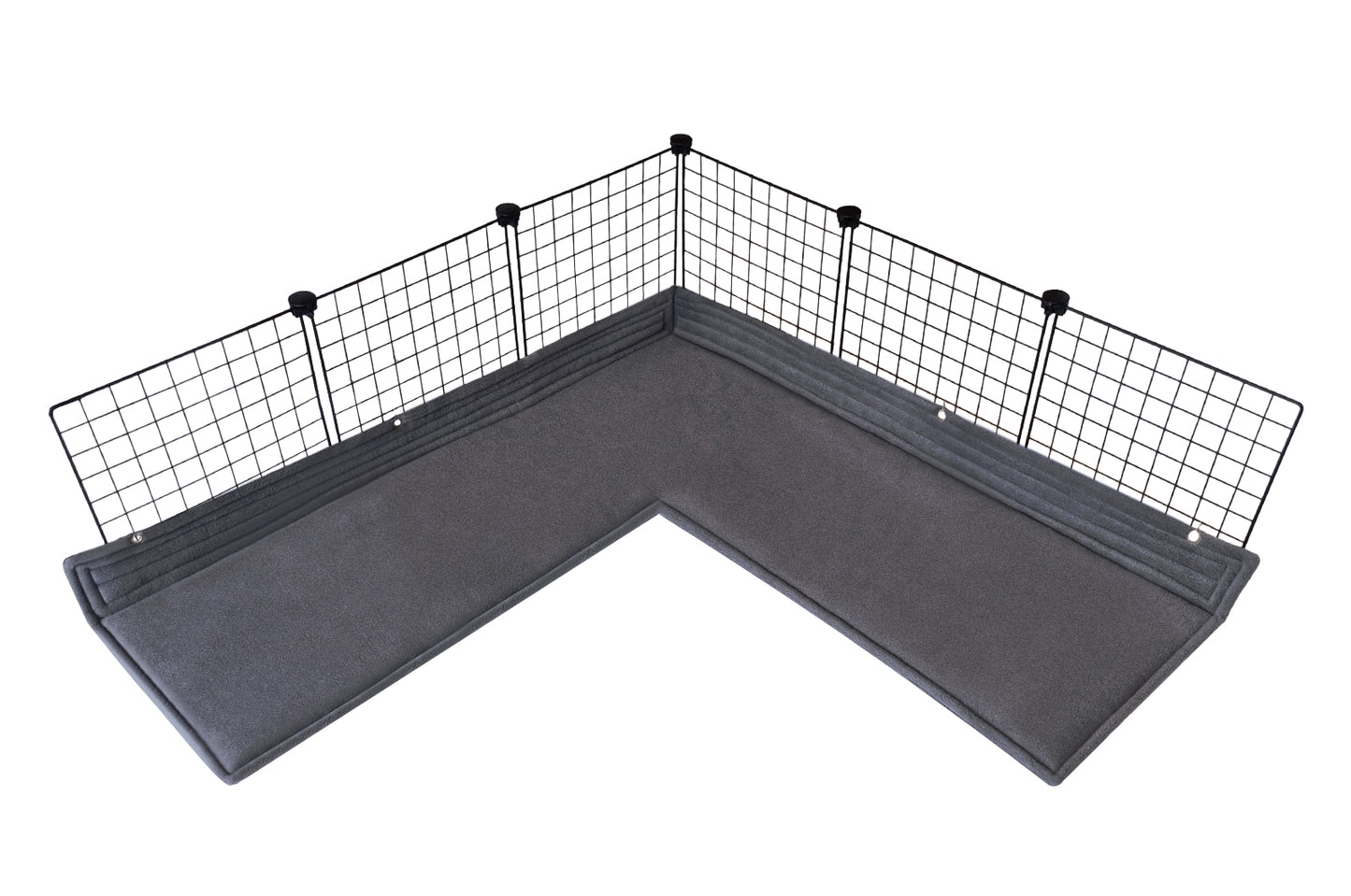 Guinea Pig And Small Animal Fleece Large Corner Liner, Bed.
