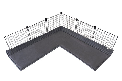 Guinea Pig And Small Animal Fleece Large Corner Liner, Bed.