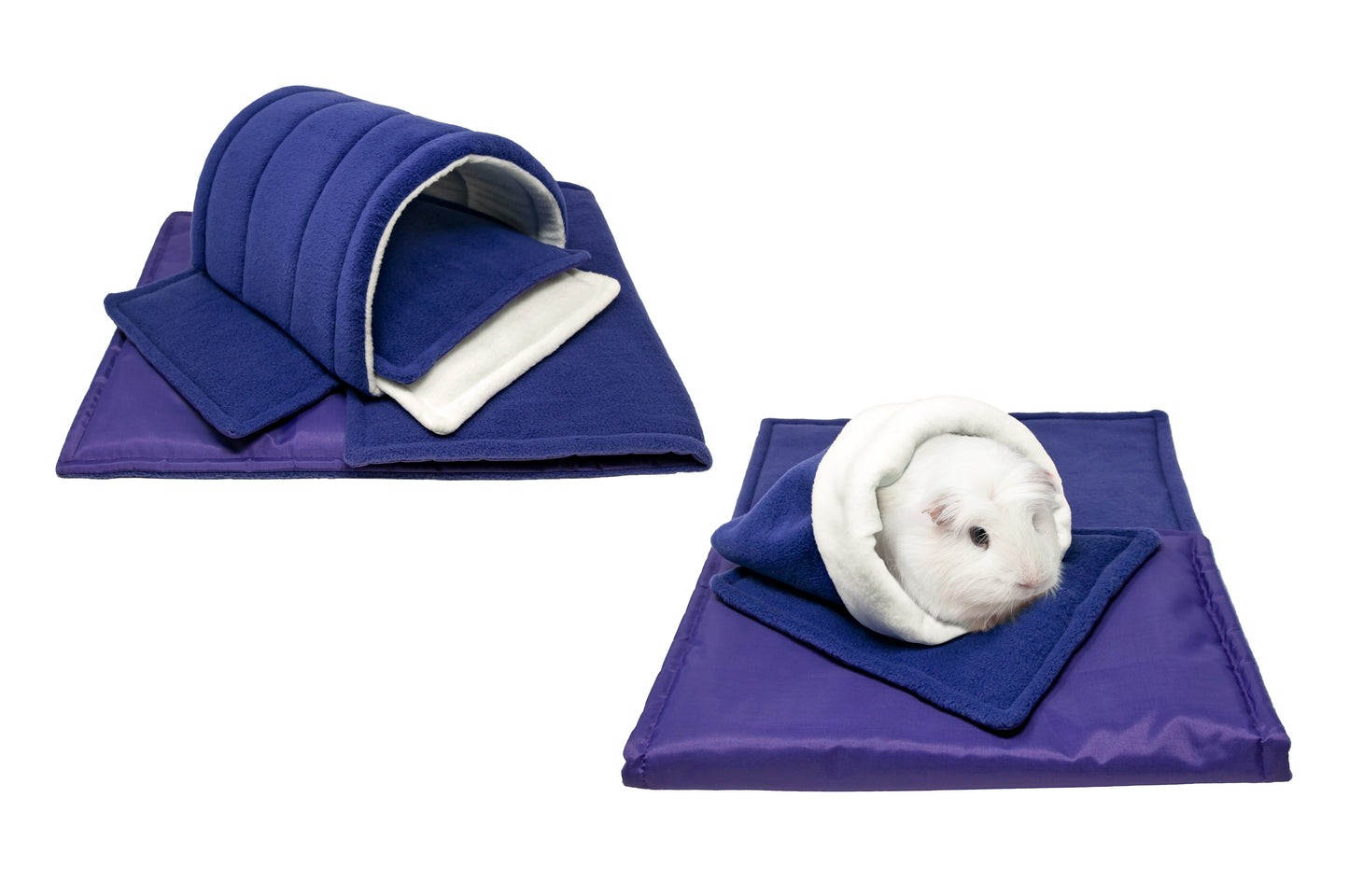 Set With 1 Liner, Fleece Cage Liner For Guinea Pigs And Small Animals