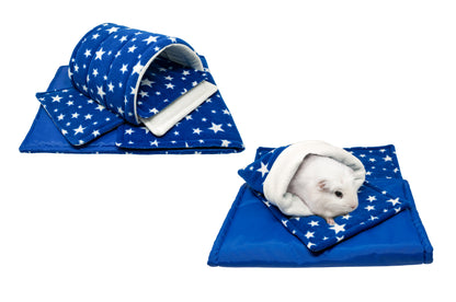 Set With 1 Liner, Fleece Cage Liner For Guinea Pigs And Small Animals