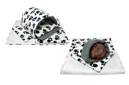 Set With 1 Liner, Fleece Cage Liner For Guinea Pigs And Small Animals