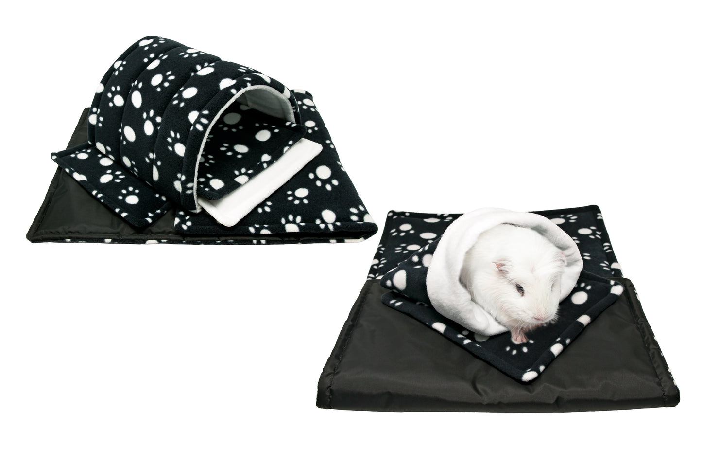 Set With 1 Liner, Fleece Cage Liner For Guinea Pigs And Small Animals