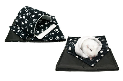 Set With 1 Liner, Fleece Cage Liner For Guinea Pigs And Small Animals