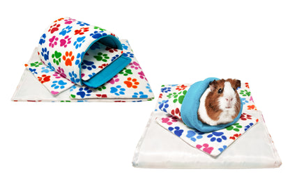 Set With 1 Liner, Fleece Cage Liner For Guinea Pigs And Small Animals