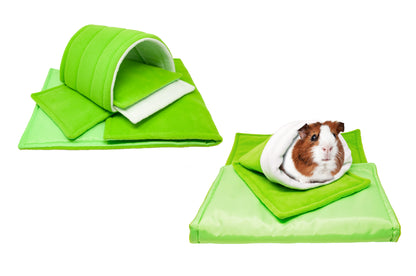 Set With 1 Liner, Fleece Cage Liner For Guinea Pigs And Small Animals