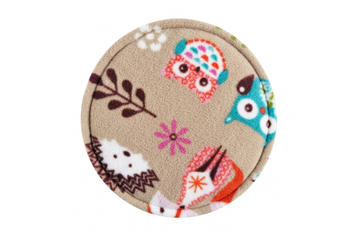 Round Fleece Pads for Guinea Pigs & Small Animals cuddle cup
